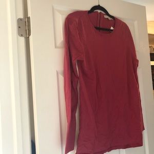 Large loft mixed sweater